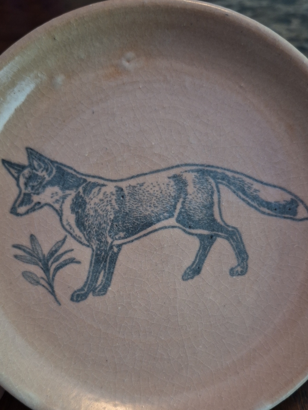 Fox Pottery Small Plate - Picture 6 of 7